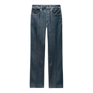 ZARA ZW Collection High Rise Bootcut Cropped Jeans – Size 6 New